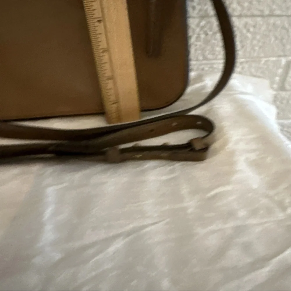 NWOT Madewell MINIMILAST Belt Bag Crossbody Small Leather CAMEL COLOR
